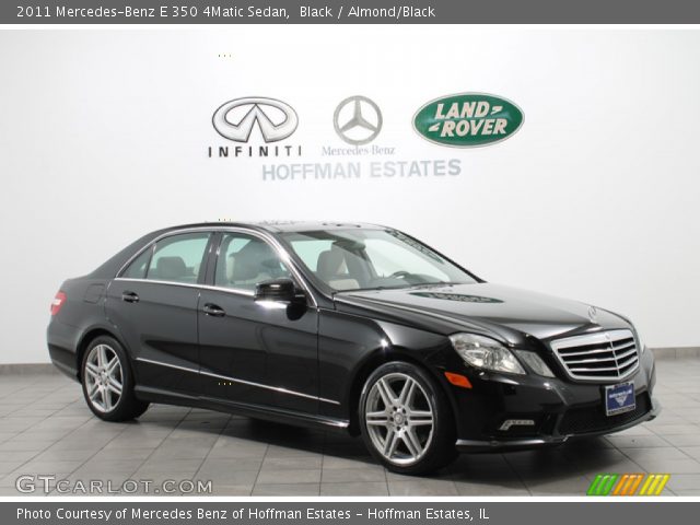 2011 Mercedes-Benz E 350 4Matic Sedan in Black