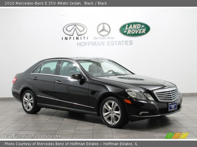 2010 Mercedes-Benz E 350 4Matic Sedan in Black