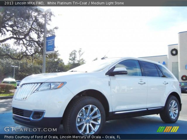 2013 Lincoln MKX FWD in White Platinum Tri-Coat