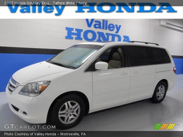 2007 Honda Odyssey EX-L in Taffeta White