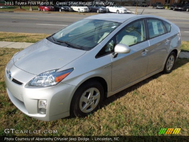 2011 Toyota Prius Hybrid III in Classic Silver Metallic