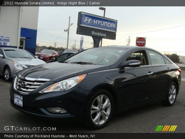 2012 Hyundai Sonata Limited in Indigo Night Blue