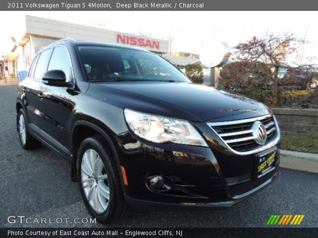 2011 Volkswagen Tiguan S 4Motion in Deep Black Metallic