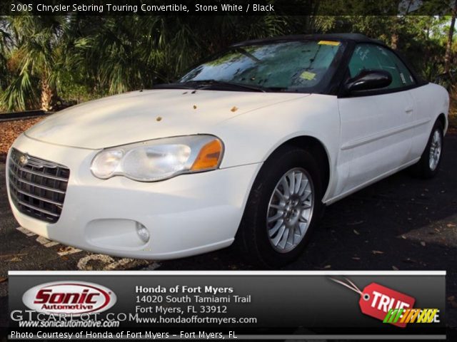 2005 Chrysler Sebring Touring Convertible in Stone White