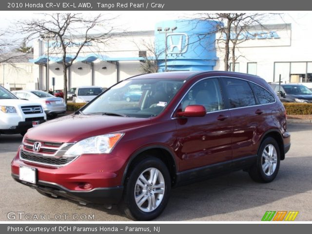 2010 Honda CR-V EX-L AWD in Tango Red Pearl
