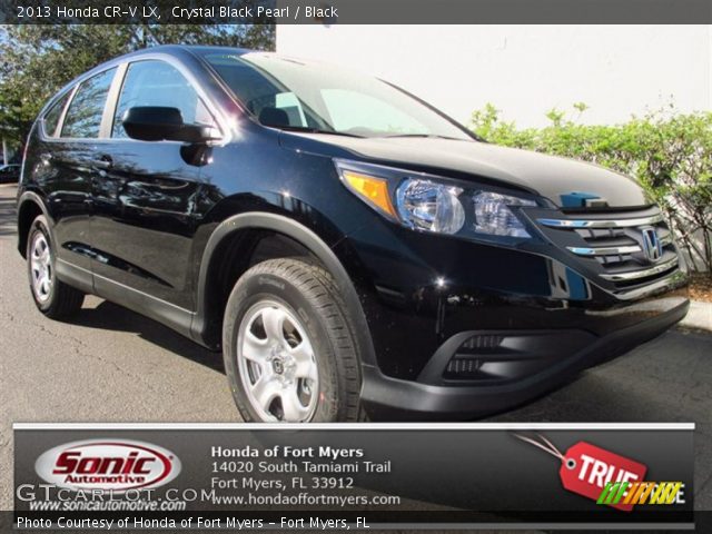 2013 Honda CR-V LX in Crystal Black Pearl