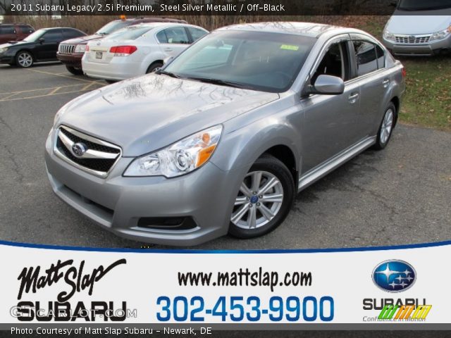 2011 Subaru Legacy 2.5i Premium in Steel Silver Metallic