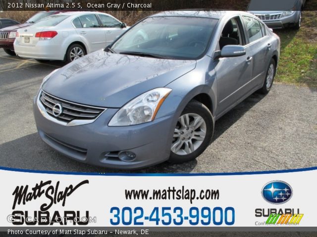 2012 Nissan Altima 2.5 S in Ocean Gray