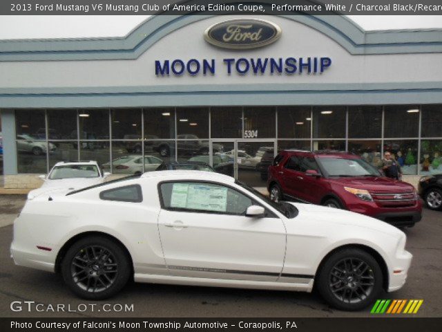 2013 Ford Mustang V6 Mustang Club of America Edition Coupe in Performance White