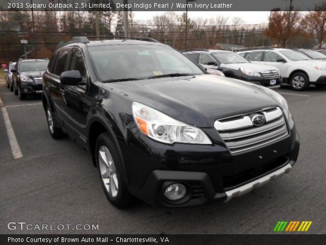 2013 Subaru Outback 2.5i Limited in Deep Indigo Pearl