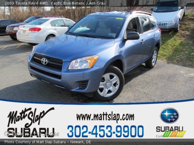 2009 Toyota RAV4 4WD in Pacific Blue Metallic