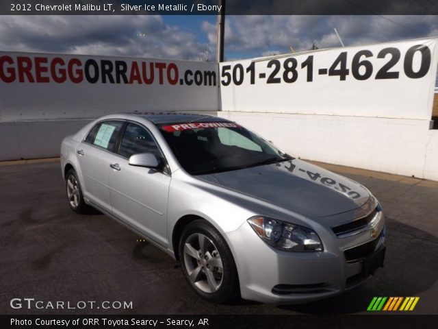 2012 Chevrolet Malibu LT in Silver Ice Metallic