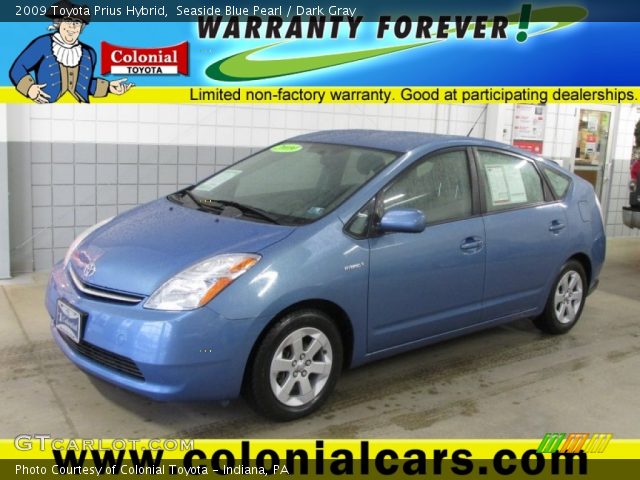 2009 Toyota Prius Hybrid in Seaside Blue Pearl