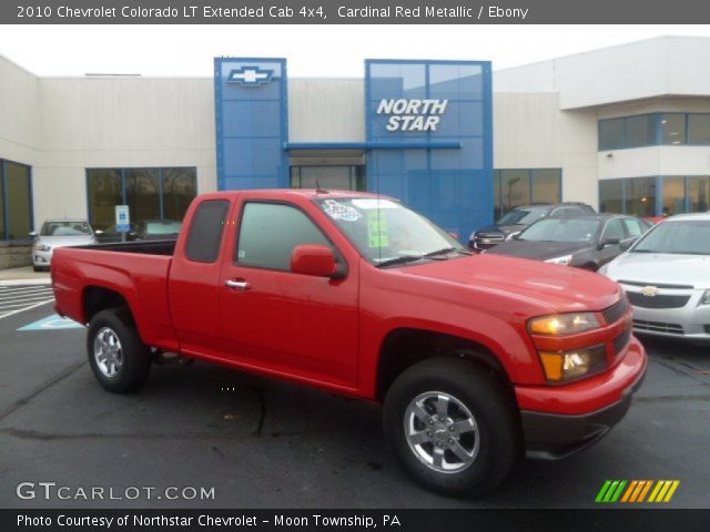 2010 Chevrolet Colorado LT Extended Cab 4x4 in Cardinal Red Metallic