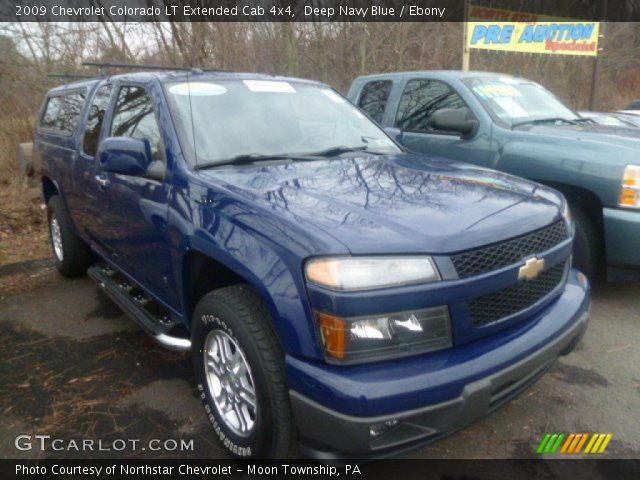 2009 Chevrolet Colorado LT Extended Cab 4x4 in Deep Navy Blue
