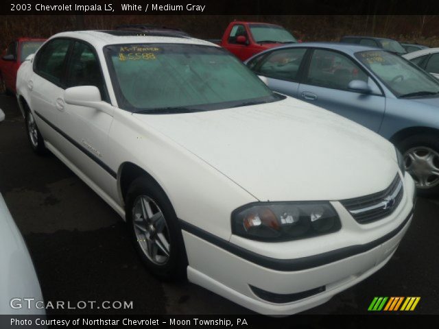 2003 Chevrolet Impala LS in White