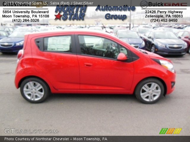 2013 Chevrolet Spark LS in Salsa (Red)