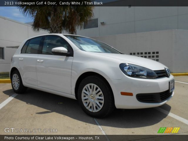 2013 Volkswagen Golf 4 Door in Candy White