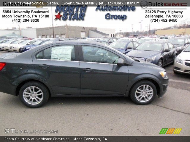 2013 Chevrolet Sonic LT Sedan in Cyber Gray Metallic