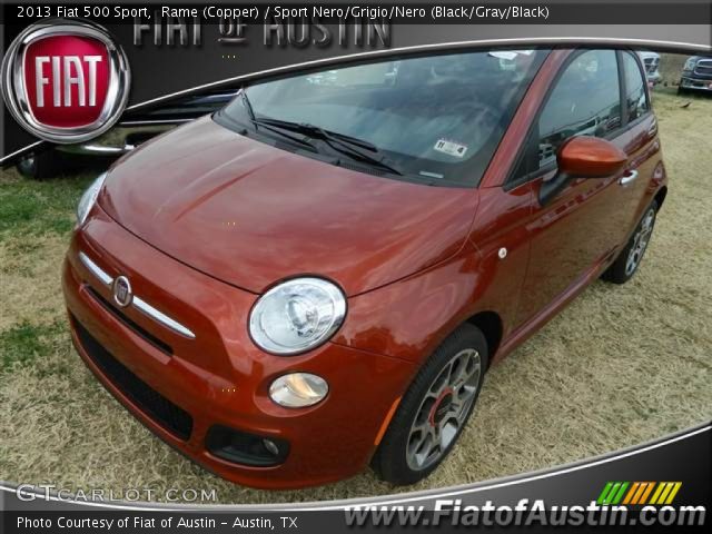 2013 Fiat 500 Sport in Rame (Copper)