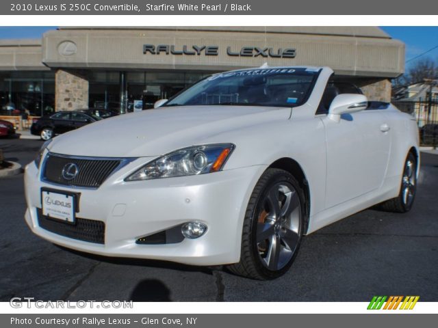 2010 Lexus IS 250C Convertible in Starfire White Pearl