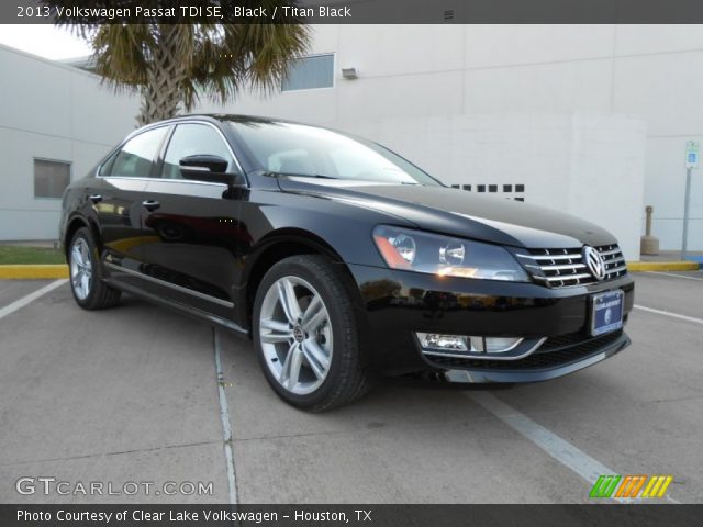 2013 Volkswagen Passat TDI SE in Black