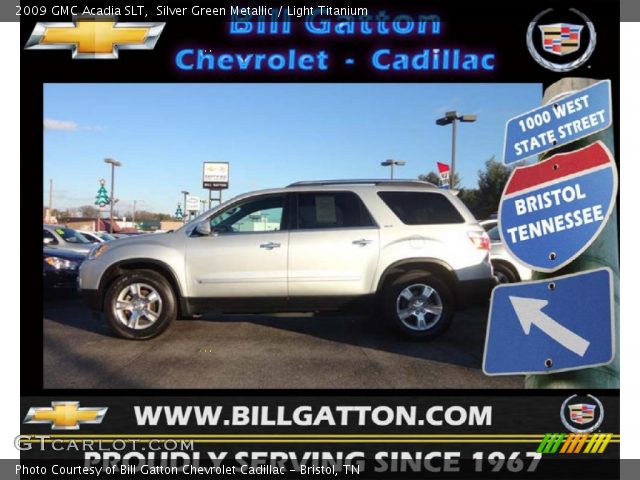 2009 GMC Acadia SLT in Silver Green Metallic