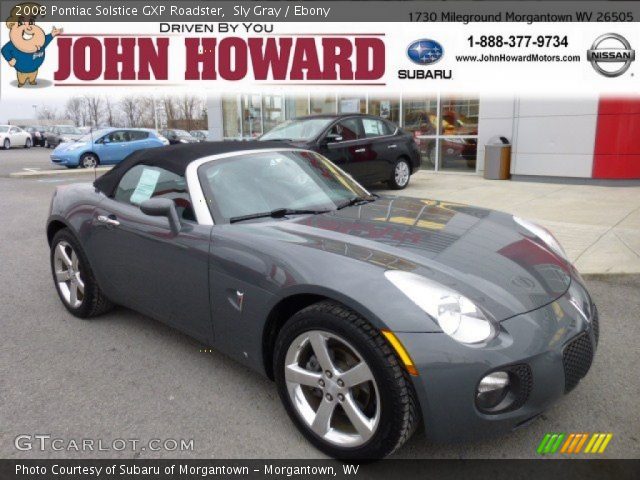 2008 Pontiac Solstice GXP Roadster in Sly Gray