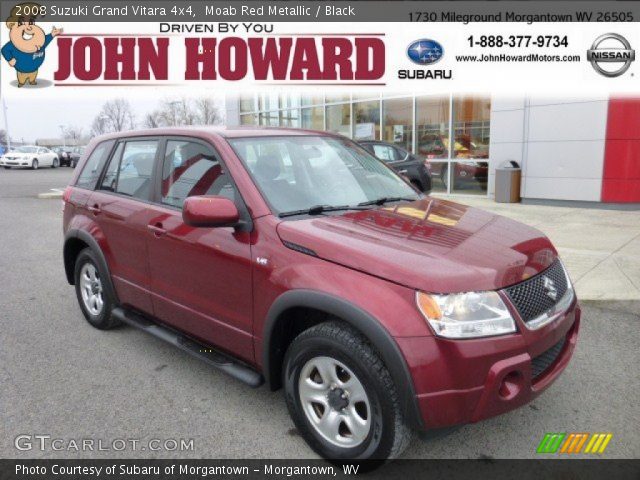 2008 Suzuki Grand Vitara 4x4 in Moab Red Metallic