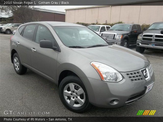 2010 Nissan Rogue S in Gotham Gray