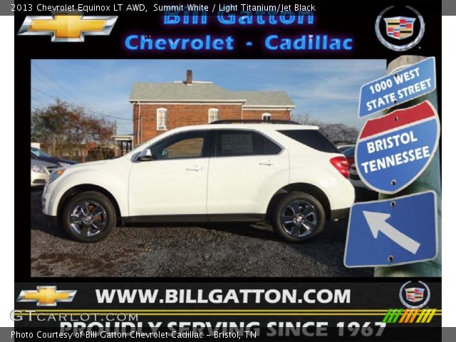 2013 Chevrolet Equinox LT AWD in Summit White