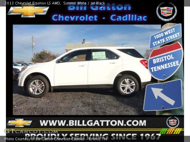2013 Chevrolet Equinox LS AWD in Summit White