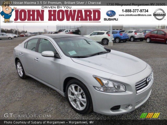 2013 Nissan Maxima 3.5 SV Premium in Brilliant Silver