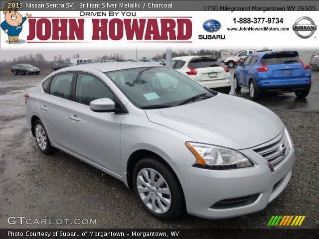 2013 Nissan Sentra SV in Brilliant Silver Metallic