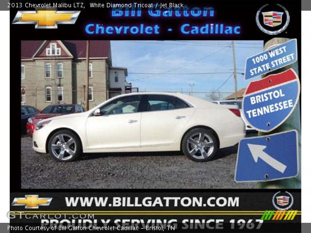 2013 Chevrolet Malibu LTZ in White Diamond Tricoat
