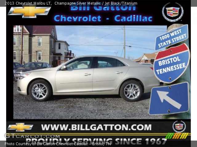 2013 Chevrolet Malibu LT in Champagne Silver Metallic