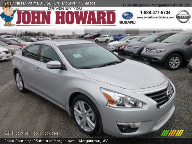2013 Nissan Altima 3.5 SL in Brilliant Silver