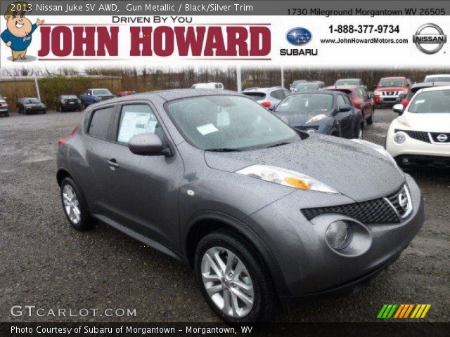 2013 Nissan Juke SV AWD in Gun Metallic