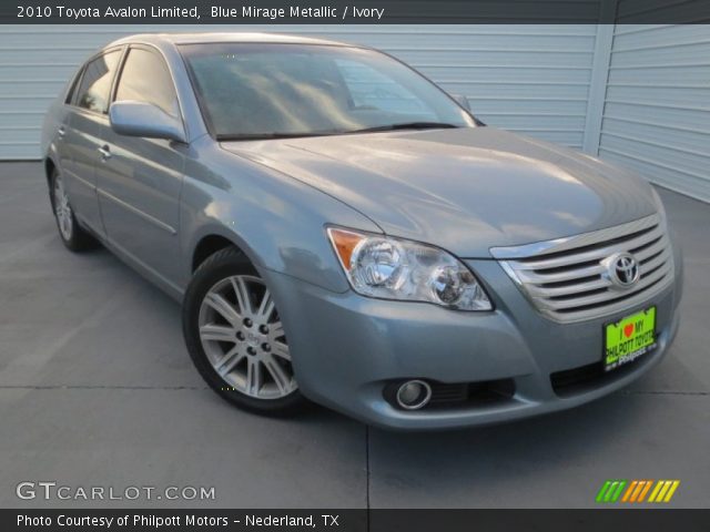 2010 Toyota Avalon Limited in Blue Mirage Metallic