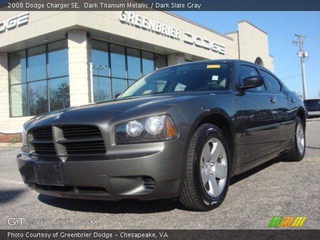 2008 Dodge Charger SE in Dark Titanium Metallic