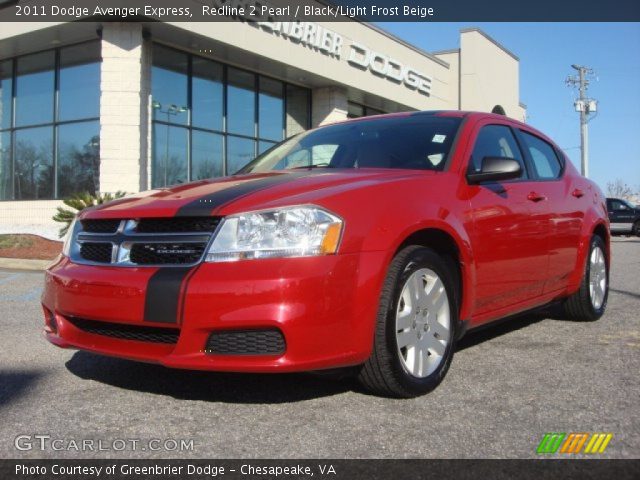 2011 Dodge Avenger Express in Redline 2 Pearl