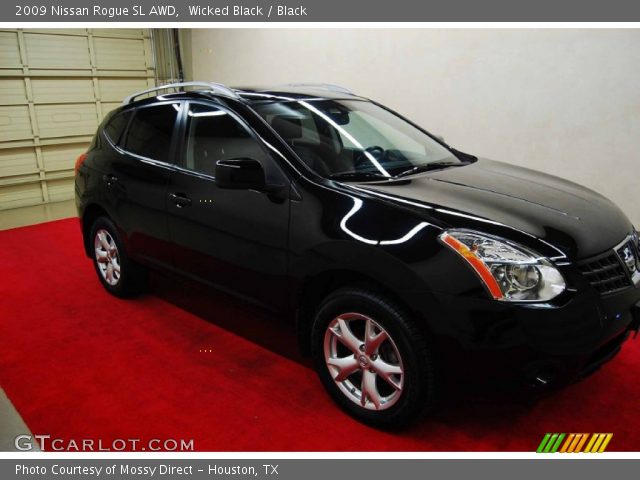 2009 Nissan Rogue SL AWD in Wicked Black