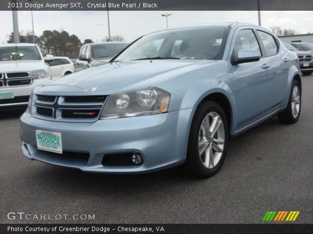 2013 Dodge Avenger SXT in Crystal Blue Pearl
