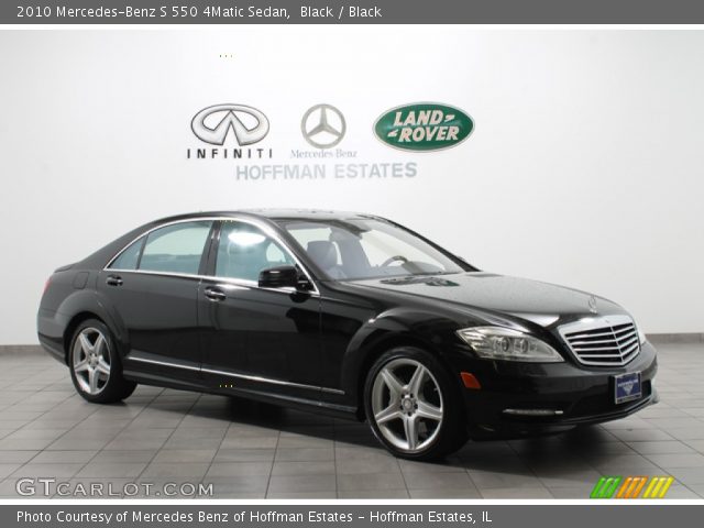 2010 Mercedes-Benz S 550 4Matic Sedan in Black