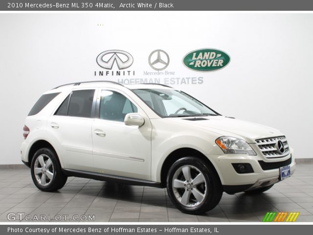 2010 Mercedes-Benz ML 350 4Matic in Arctic White