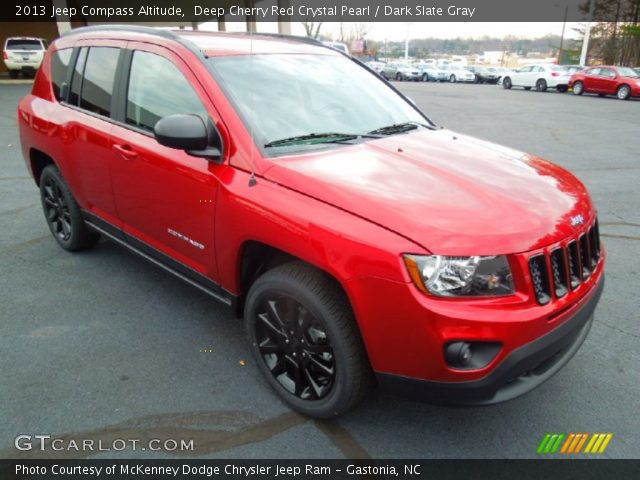 2013 Jeep Compass Altitude in Deep Cherry Red Crystal Pearl
