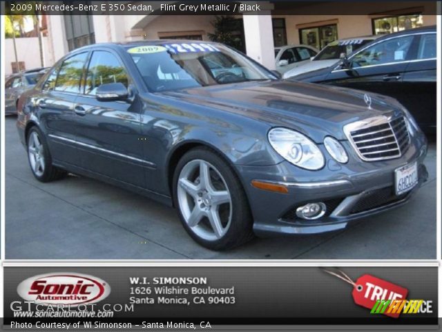 2009 Mercedes-Benz E 350 Sedan in Flint Grey Metallic