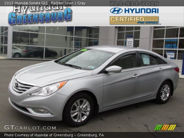 2013 Hyundai Sonata GLS in Radiant Silver