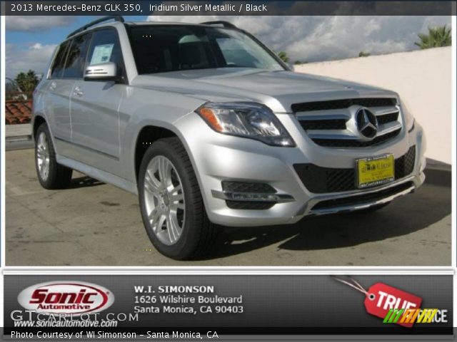 2013 Mercedes-Benz GLK 350 in Iridium Silver Metallic