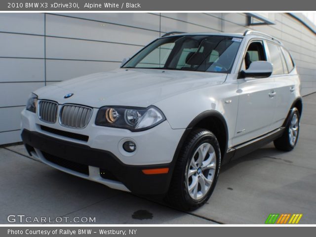 2010 BMW X3 xDrive30i in Alpine White